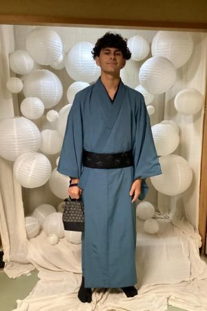 男性着物