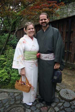 男性着物