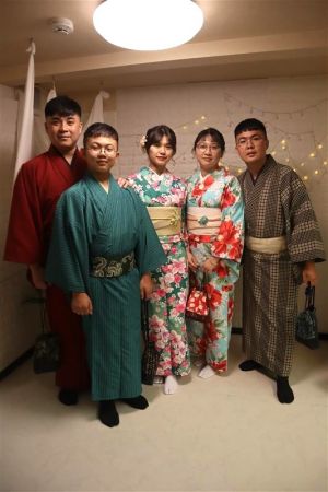 男性着物