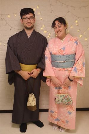 男性着物