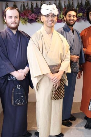 男性着物