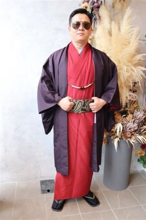 男性着物