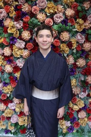 男性着物