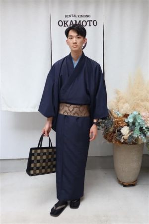 男性着物