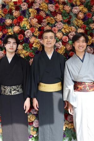 男性着物
