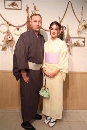 男性着物