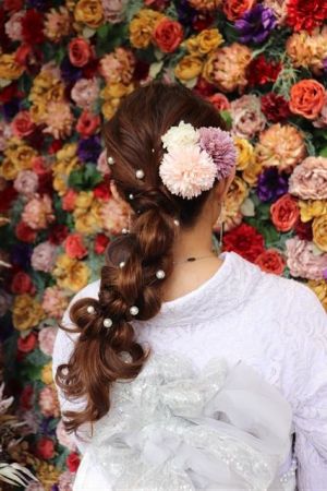 フリーチョイスヘアセット