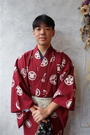 男性着物