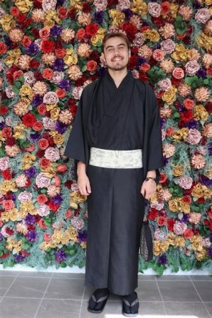 男性着物