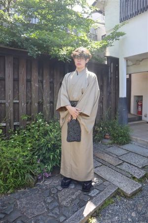 男性着物