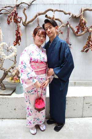 男性着物