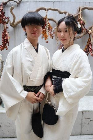 男性着物