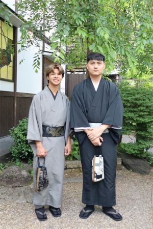 男性着物