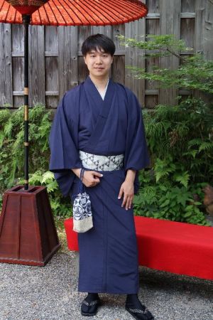 男性着物
