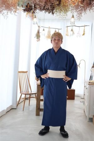 男性着物