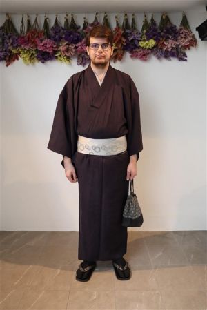 男性着物