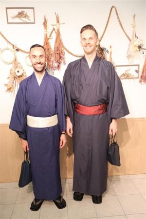 男性着物