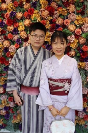 男性着物