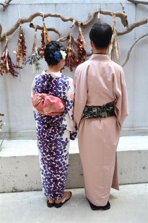 男性着物