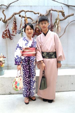 男性着物