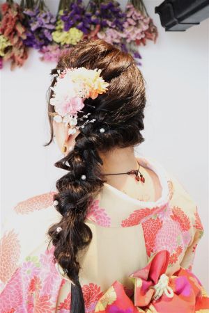フリーチョイスヘアセット