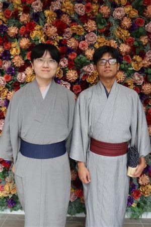 男性着物