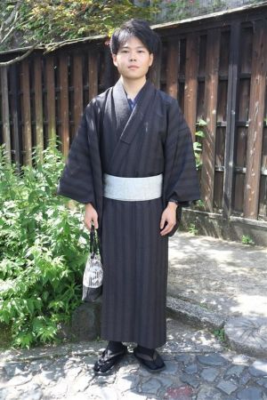男性着物