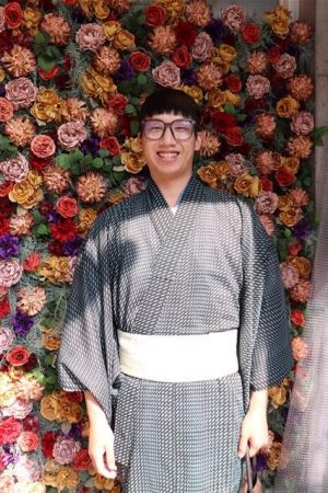男性着物