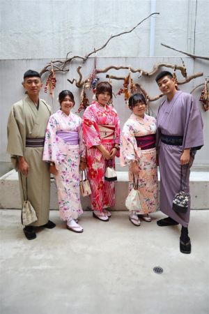 男性着物