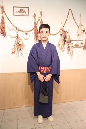 男性着物