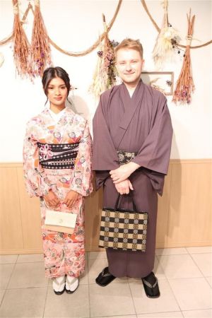 男性着物