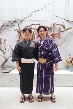 男性浴衣