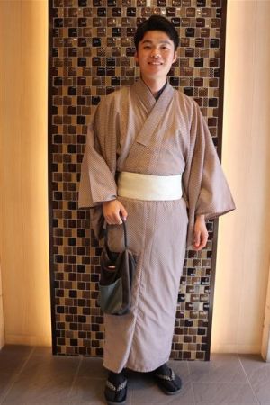 男性着物