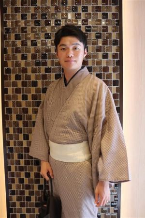 男性着物