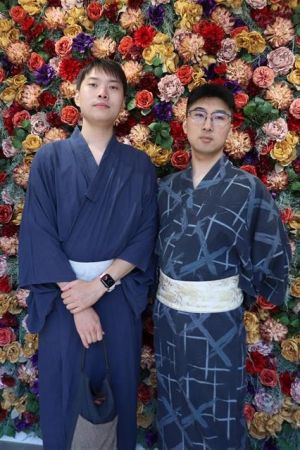 男性着物