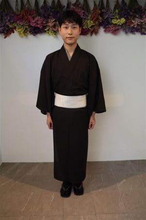 男性着物