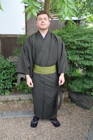男性着物