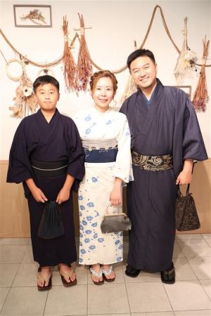 男性着物