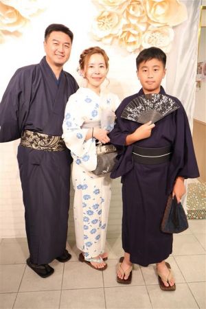 男性着物