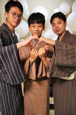 男性着物