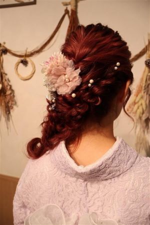 フリーチョイスヘアセット