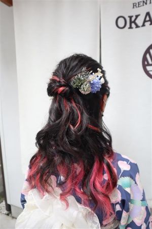 フリーチョイスヘアセット