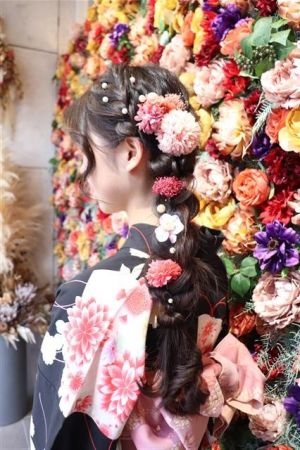 フリーチョイスヘアセット