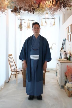 男性着物