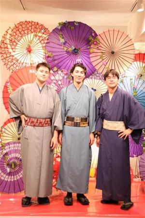 男性着物