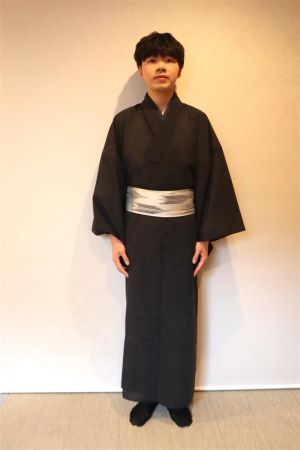 男性着物