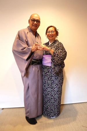 男性着物