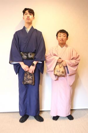 男性着物