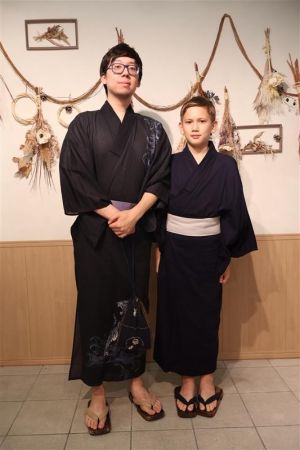 男性浴衣