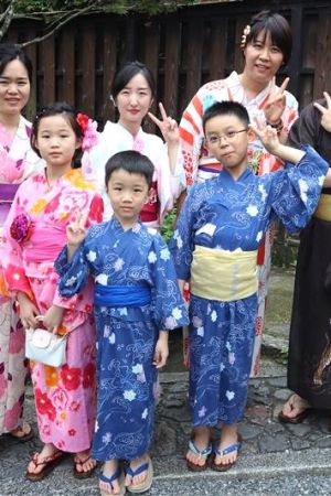 子供用浴衣
